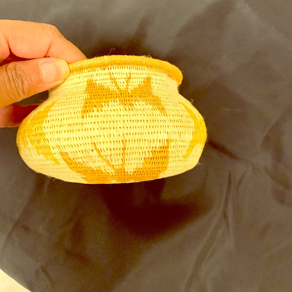 Handcrafted basket